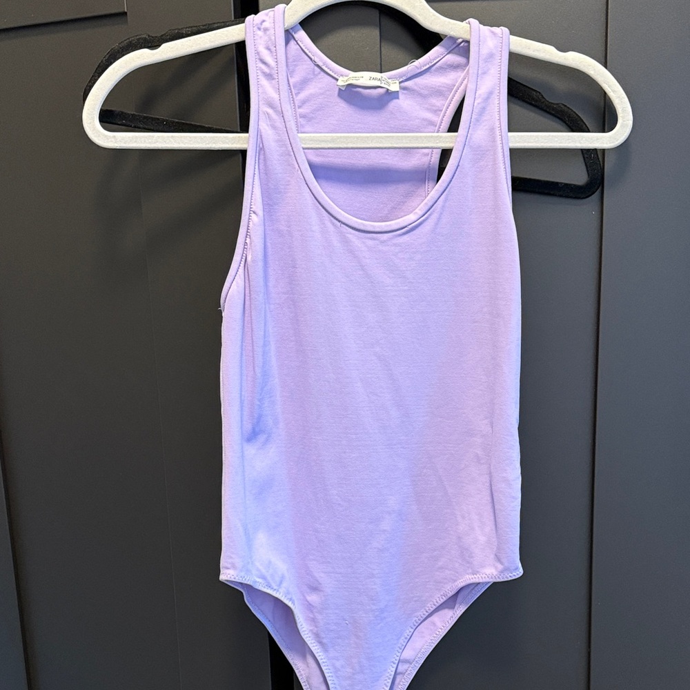 Zara Light Purple Bodysuit